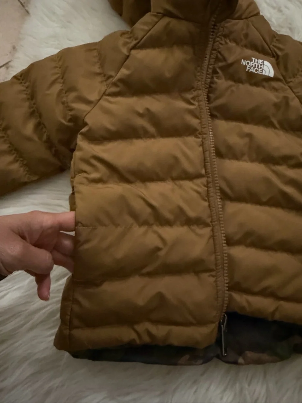 The North Face KIDS' REVERSIBLE PERRITO HOODED JACKET 4T